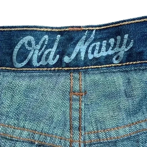 OLD NAVY DARK DENIM MINI SKIRT•SIZE 14•GREAT CONDITION• - Picture 6 of 6